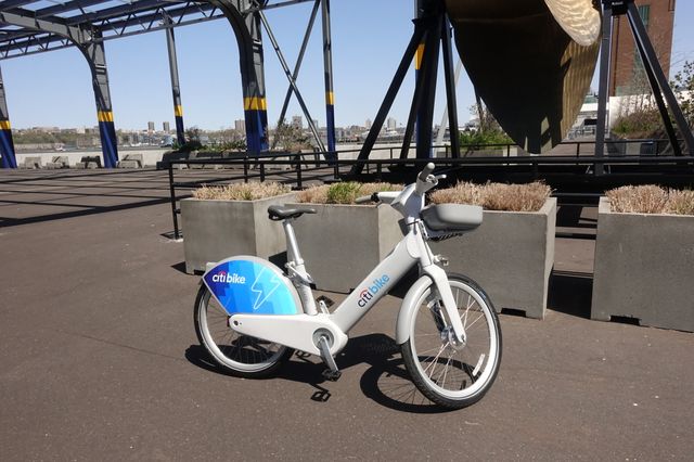 The new model of the Citi Bike e-bike which Gothamist took for a spin this week